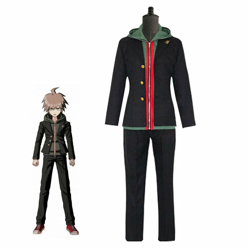 Anime Danganronpa 3: The End Of Hope's Peak High School Makoto Naegi Cosplay Costumes 3 Anime Danganronpa 3: The End Of Hope's Peak High School Makoto Naegi Cosplay Costumes