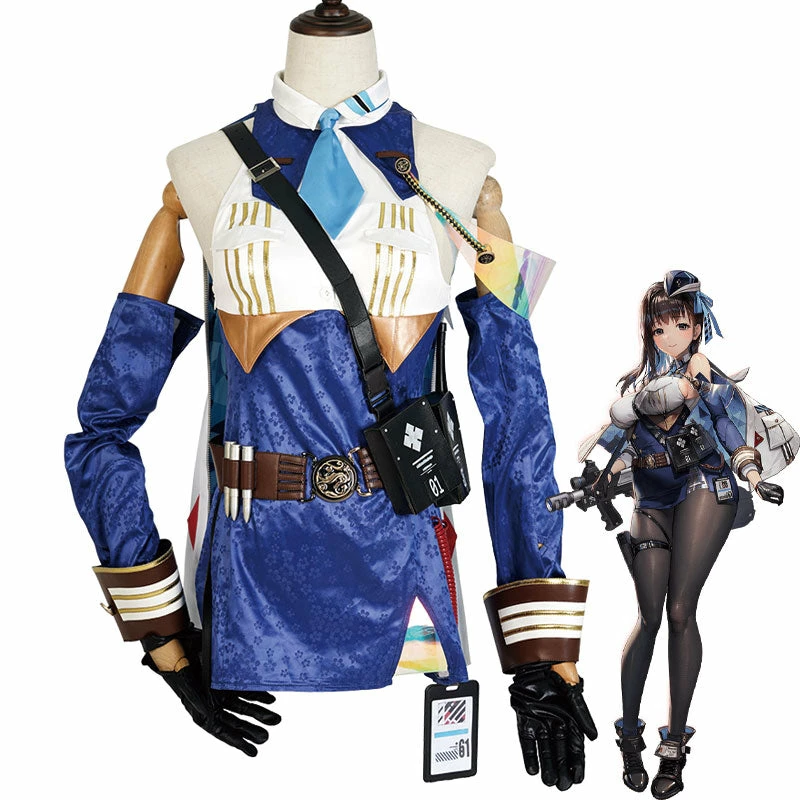 Game Goddess Of Victory: NIKKE Marian Cosplay Costumes 3 Game Goddess Of Victory: NIKKE Marian Cosplay Costumes