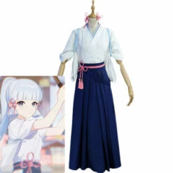 Game Genshin Impact Kamisato Ayaka Tsubaki In Thawing Snow Kimono Cosplay Costumes