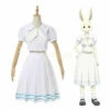 Anime Beastars Haru White Dress Cosplay Costume -COSPLAY CLANS Sales Store 1 573db8c2 eea7 427c 842a cd37530fabc2