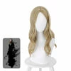 Movie Resident Evil Village Bela Dimitrescu Brown-Yellow Long Curly Cosplay Wigs -COSPLAY CLANS Sales Store 1 5b8b322b 5b08 4a9c 893e 621138fa8407