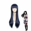 Anime Naruto Hyuga Hinata Blue Cosplay Wigs