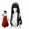 Anime Inuyasha Kikyo Long Straight Black Cosplay Wigs -COSPLAY CLANS Sales Store 1 5f64e85c a88e 466b b547 59f5cd0aa861