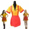 2 Broke Girls Max Caroline Kellnerinnen Uniform Cosplay Costumes -COSPLAY CLANS Sales Store 1 69a89269 1c72 48fd 9217 4f336244123f
