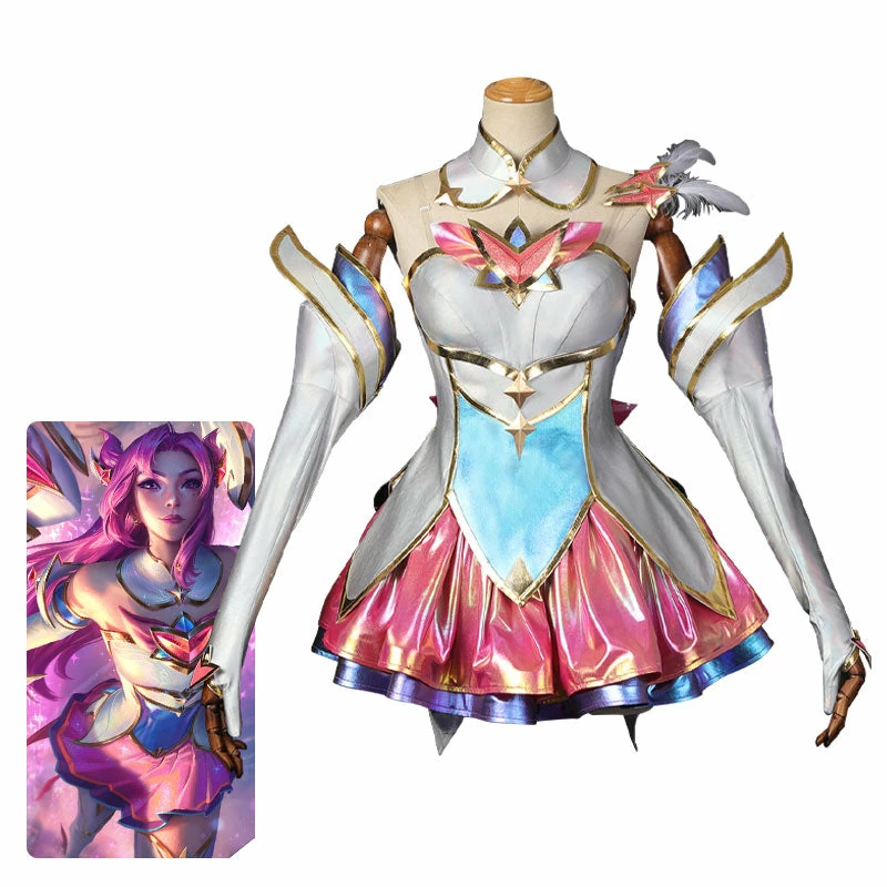Game LOL Star Guardian 2022 Kaisa Cosplay Costumes 3 Game LOL Star Guardian 2022 Kaisa Cosplay Costumes