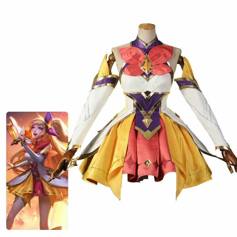Game LOL Star Guardian 2022 Seraphine Cosplay Costumes 3 Game LOL Star Guardian 2022 Seraphine Cosplay Costumes