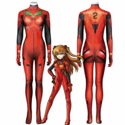 EVA Neon Genesis Evangelion Asuka Langley Sohryu Combat Suit Cosplay Costumes