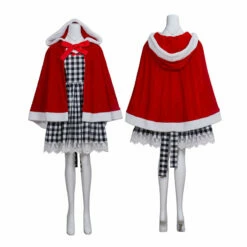 Movie How The Grinch Stole Christmas Cindy Lou Who Cosplay Costume