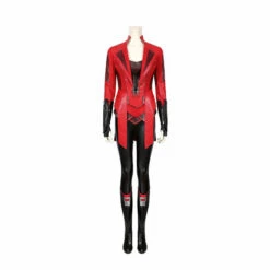 Movie Captain America Civil War Wanda Maximoff Cosplay Costume