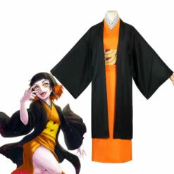 Anime Demon Slayer Kimetsu No Yaiba Susamaru Cosplay Costumes