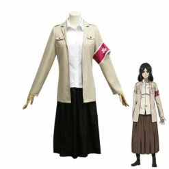 Anime Attack On Titan 4 Season Warrior Unit Pieck Finger Fullset Cosplay Costumes