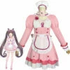 Anime Nekopara Chocola Vanilla Pink Maid Uniform Cosplay Costumes -COSPLAY CLANS Sales Store 1 96a1b494 7732 4aeb aa4b 60edb47f08db