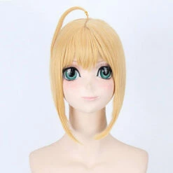Anime FGO Fate Stay Night Arturia Pendragon Saber Blonde Grey Styled Updo 3 Colors Cosplay Wigs -COSPLAY CLANS Sales Store 1 96f155a2 4bfc 4e00 aa6f 5ce0eebae522