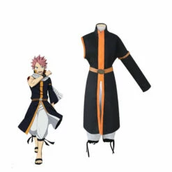Anime Fairy Tail Etherious Natsu Dragneel Cosplay Costume