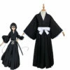 Anime Bleach Rukia Kuchiki Ichigo Kurosaki Toushirou Hitsugaya Fullset Cosplay Costumes