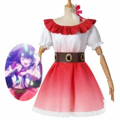 Anime Oshi No Ko Ai Hoshino Red Cosplay Costumes