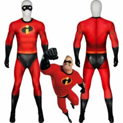 Incredibles 2 Mr.Incredibles Jumpsuit Cosplay Costumes