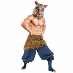 Anime Demon Slayer Kimetsu No Yaiba Inosuke Hashibira Cosplay Costume -COSPLAY CLANS Sales Store 1 b078df47 a590 465b a20b a4faeb874643