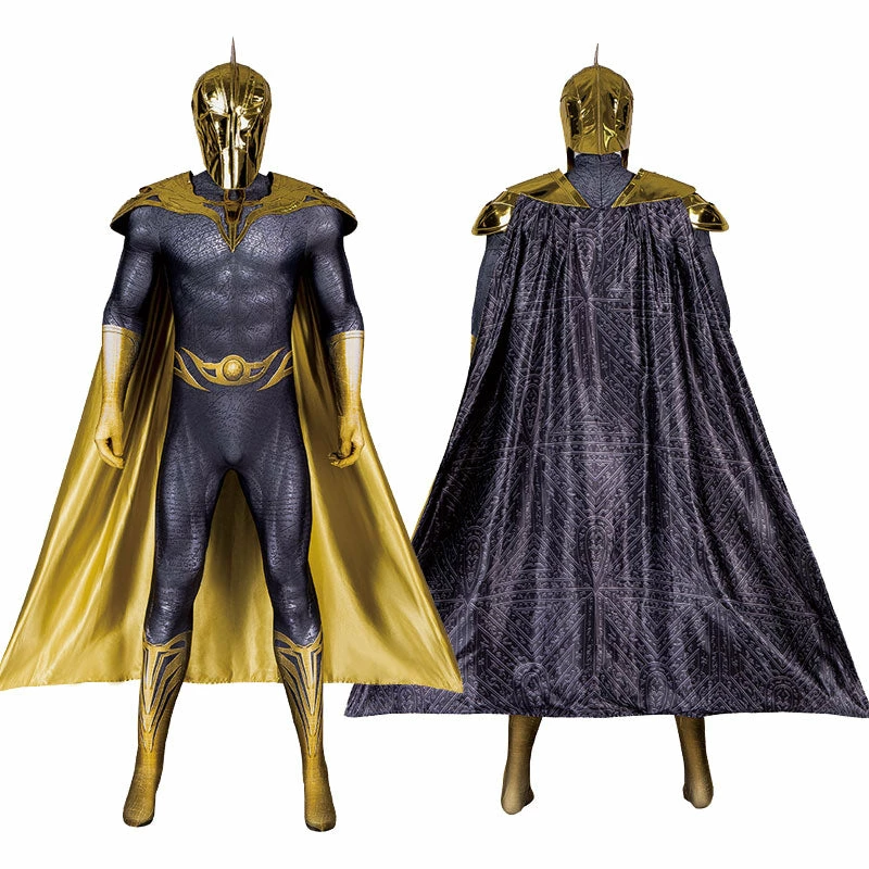 DC Black Adam Doctor Fate Jumpsuit Cosplay Costumes 3 DC Black Adam Doctor Fate Jumpsuit Cosplay Costumes