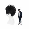 Anime My Hero Academia Dabi Short Black Cosplay Wigs