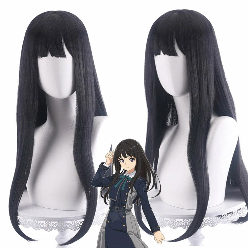 Anime Lycoris Recoil Takina Inoue Cosplay Wig 3 Anime Lycoris Recoil Takina Inoue Cosplay Wig