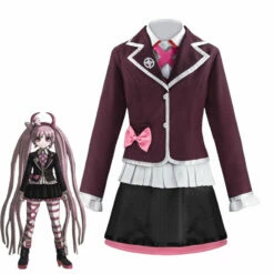 Anime Danganronpa Another Episode: Ultra Despair Girls Kotoko Utsugi Cosplay Costumes