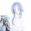 Game Genshin Impact Kamisato Ayato Halloween Cosplay Wig