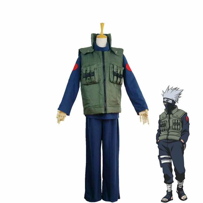 Anime Naruto Hatake Kakashi Cloak Cosplay Costume 3 Anime Naruto Hatake Kakashi Cloak Cosplay Costume