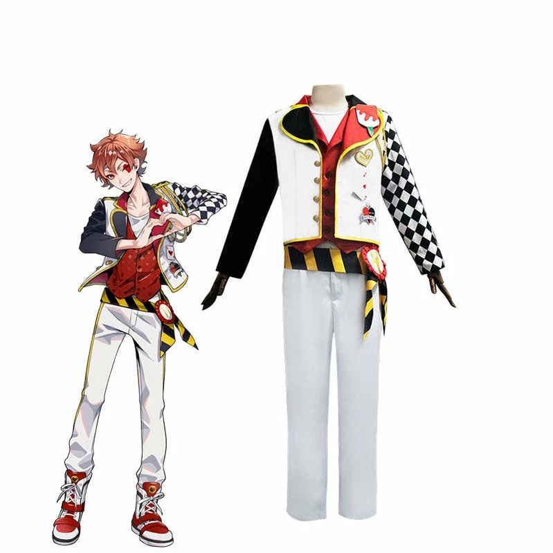 Game Twisted-Wonderland Ace Trappola Cosplay Costume 3 Game Twisted-Wonderland Ace Trappola Cosplay Costume