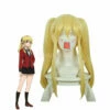 Anime Kakegurui Meari Saotome Mary Saotome Blonde Double Ponytail Synthetic Cosplay Wig -COSPLAY CLANS Sales Store 1 c63d62a9 9ef7 4dc8 961f 1b52ff8b58f7