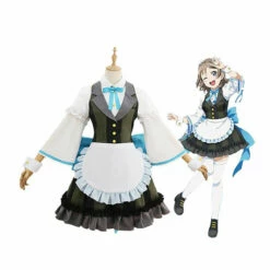LoveLive!Sunshine!! Watanabe You And Aqours All Members Maid Uniform Cosplay Costume