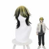 Anime Tokyo Revengers Kazutora Hanemiya Black Yellow Cosplay Wigs -COSPLAY CLANS Sales Store 1 c8f0ee07 a826 4237 9f41 568435353b88