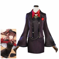 Game Genshin Impact X OnePlus Hu Tao Themed Ace Pro Cosplay Costumes