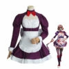 Anime High-Rise Invasion Tenkuu Shinpan Maid Mask Cosplay Costumes
