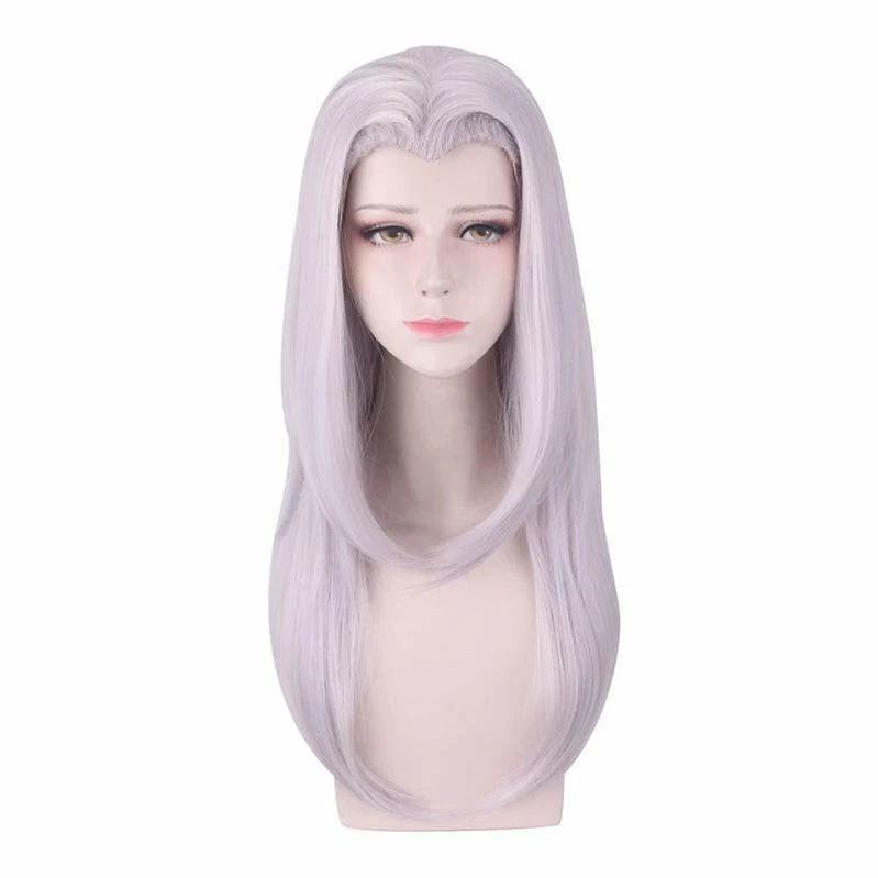 Anime JoJo's Bizarre Adventure Golden Wind Leone Abbacchio Long Gray Cosplay Wigs 4 Anime JoJo's Bizarre Adventure Golden Wind Leone Abbacchio Long Gray Cosplay Wigs - Image 2