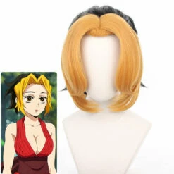Anime Demon Slayer: Kimetsu No Yaiba Makio Cosplay Wig