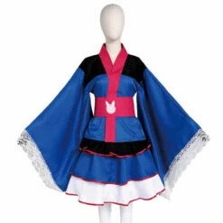 Game Overwatch D.Va Hana Song Kimono Lolita Dress Cosplay Costumes