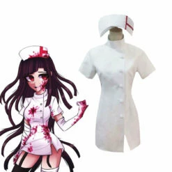 Anime Danganronpa3: The End Of Hope's Peak High School Mikan Tsumiki Nurse Uniform Cosplay Costumes
