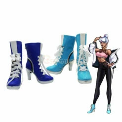 LOL True Damage Band Empress Of The Elements Qiyana Cosplay Shoes