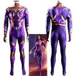 New Titan Season 3 Koriand'r Starfire Jumpsuit Cosplay Costumes
