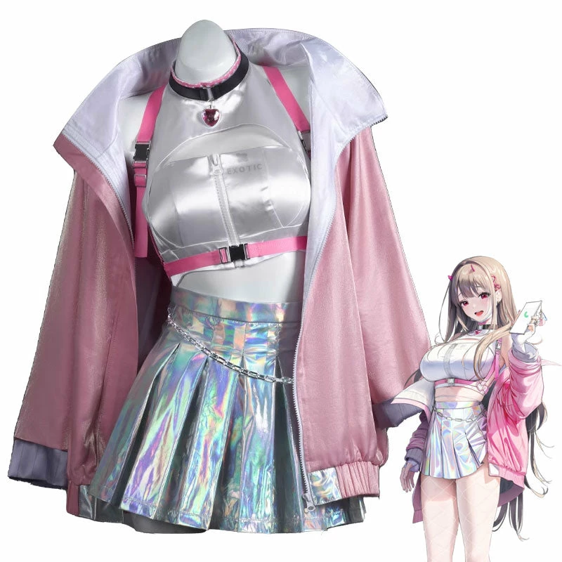 Game Goddess Of Victory: NIKKE Viper Pink Cosplay Costumes 3 Game Goddess Of Victory: NIKKE Viper Pink Cosplay Costumes