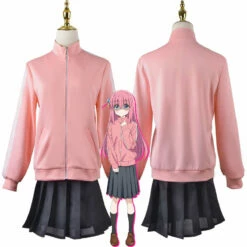 Anime Bocchi The Rock! Hitori Gotou Cosplay Costumes
