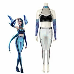 Game LOL KDA ALL OUT Kaisa Fullset Cosplay Costumes