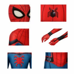 Movie Spider-Man: Far From Home Peter Parker Spiderman Jumpsuit Cosplay Costume With Free Headgear -COSPLAY CLANS Sales Store 1 fb84ada2 34bd 4d04 8465 186520a74ab6