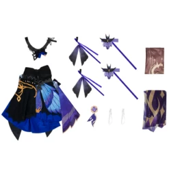 Game Genshin Impact Opulent Splendor Keqing Cosplay Costumes -COSPLAY CLANS Sales Store 21 3a420c81 cfc4 475d a43b 5d780ed100e4