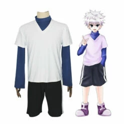 Anime Hunter × Hunter Killua Zoldyck Cosplay Costume