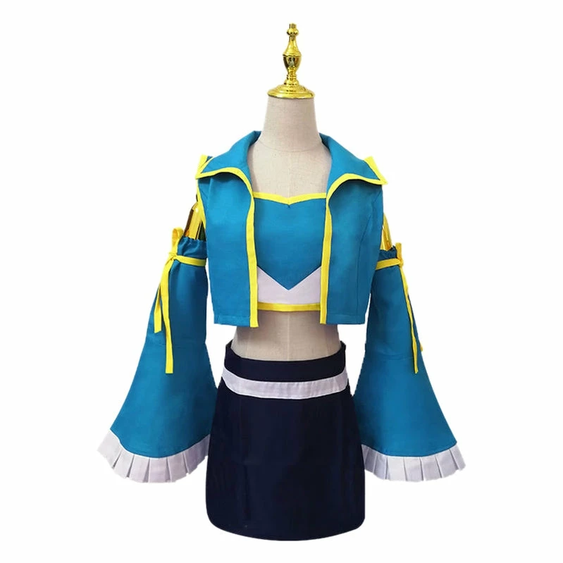 Anime Fairy Tail Lucy Heartfilia Uniforms Cosplay Costume 4 Anime Fairy Tail Lucy Heartfilia Uniforms Cosplay Costume - Image 2