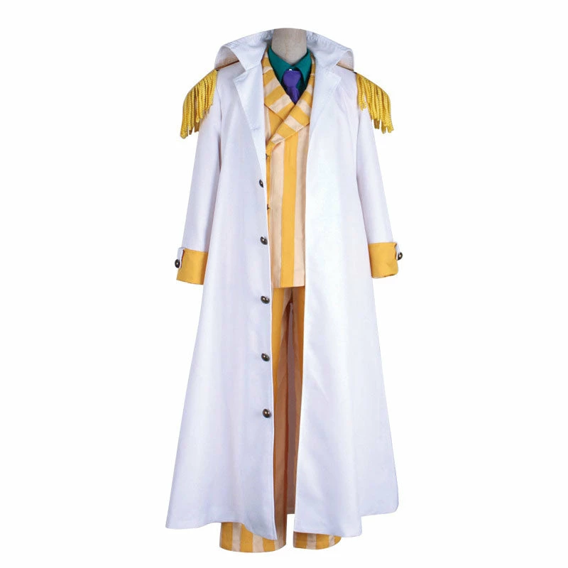 Anime One Piece Borsalino Halloween Cosplay Costume 4 Anime One Piece Borsalino Halloween Cosplay Costume - Image 2