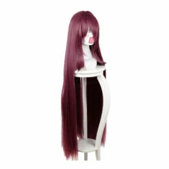 FGO Fate Grand Order Lancer Scathach Dark Purple 110cm Long Stright Cosplay Wigs -COSPLAY CLANS Sales Store 2 0ddab48f 23b9 422c a1f8 c7bddce4492f