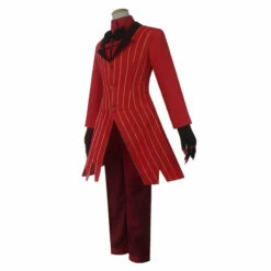 Hazbin Hotel Alastor Red Uniform Outfit Full Set Halloween Cosplay Costumes -COSPLAY CLANS Sales Store 2 0f0e3728 4e7a 40e5 b9ee 6abe41396068